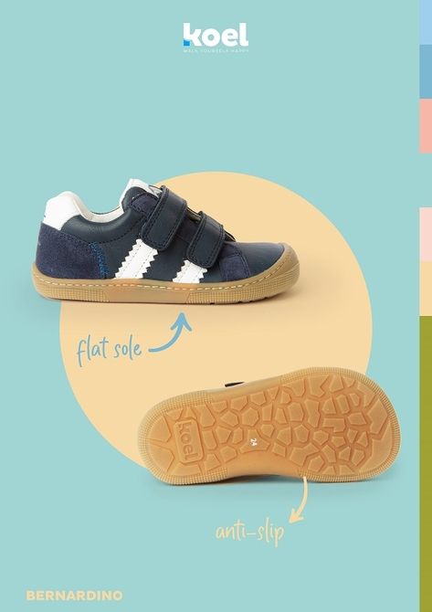 Plakat von der Marke Koel - Flache Schuhe in der Farbe Schwarz